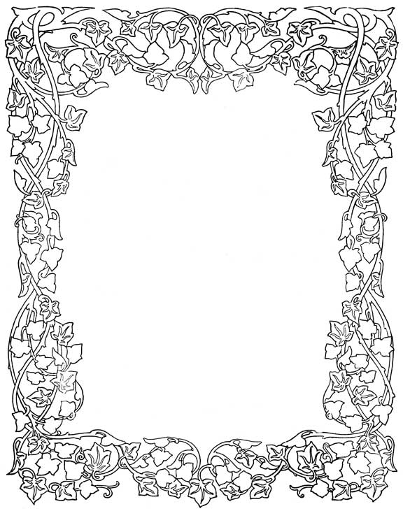 religious borders Colouring Pages (page 2)