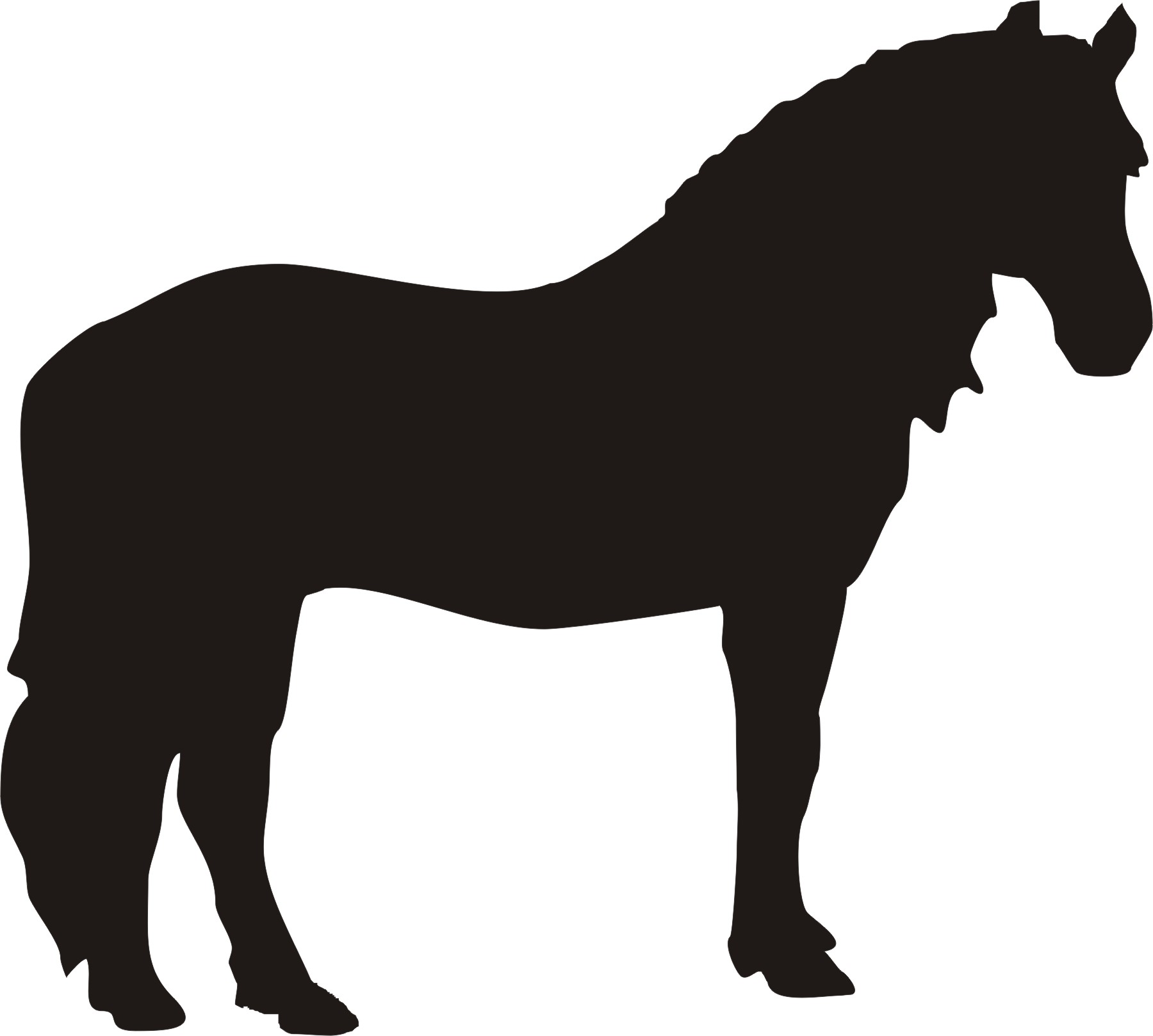 horse clip art free silhouette - photo #28