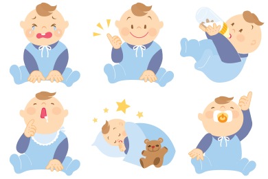 Baby Boy Iconset (7 icons) | DaPino