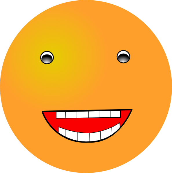 Laughing Smiley clip art - vector clip art online, royalty free ...