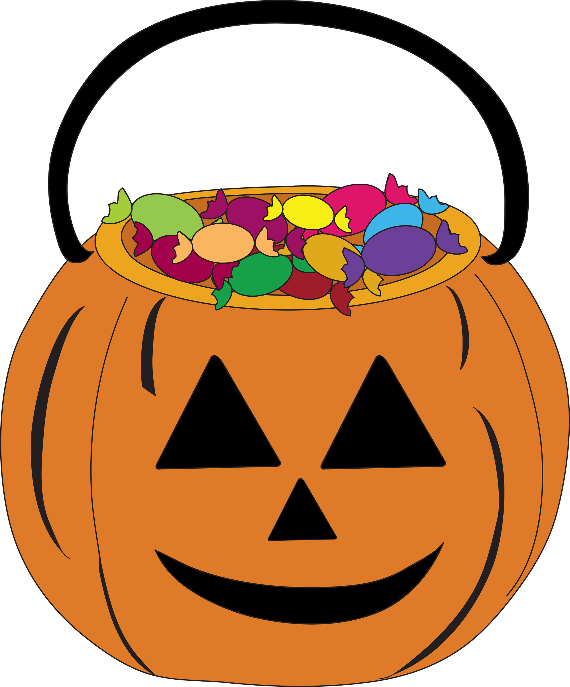 Halloween Candy Border Clip Art | Clipart Panda - Free Clipart Images