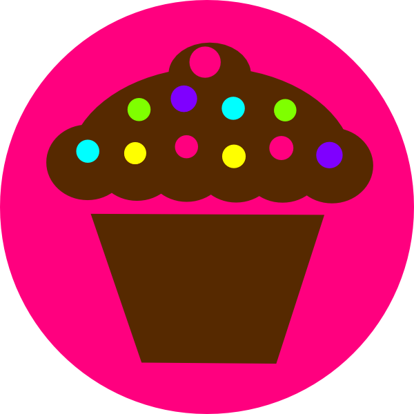 Cupcake clip art - vector clip art online, royalty free & public ...