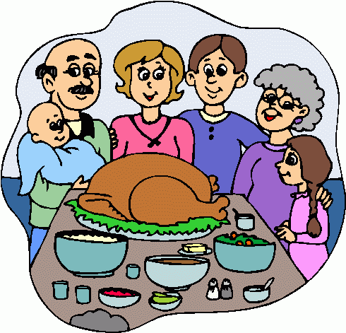 Thanksgiving Dinner Table Clipart | Clipart Panda - Free Clipart ...