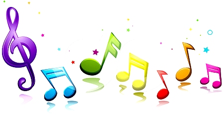 Colorful Music Staff Clipart | Clipart Panda - Free Clipart Images