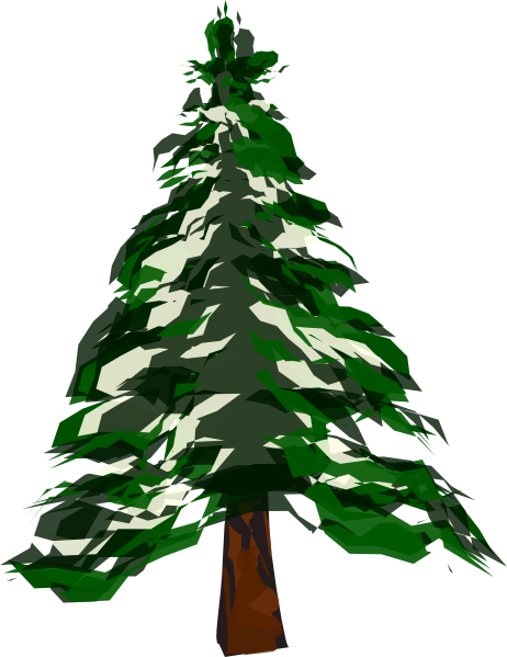 Pine Tree clip art - vector clip art online, royalty free & public ...