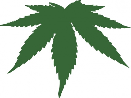Download Cannabis Leaf clip art Vector Free