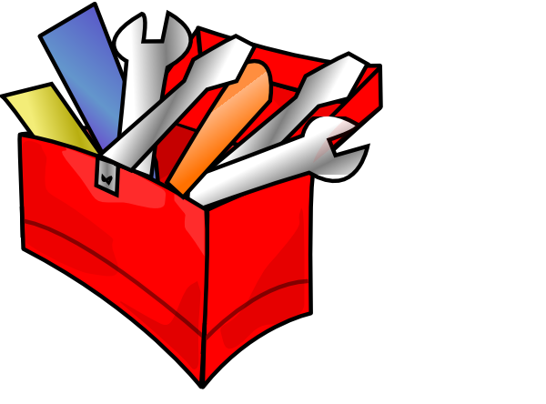 Red Toolbox clip art - vector clip art online, royalty free ...