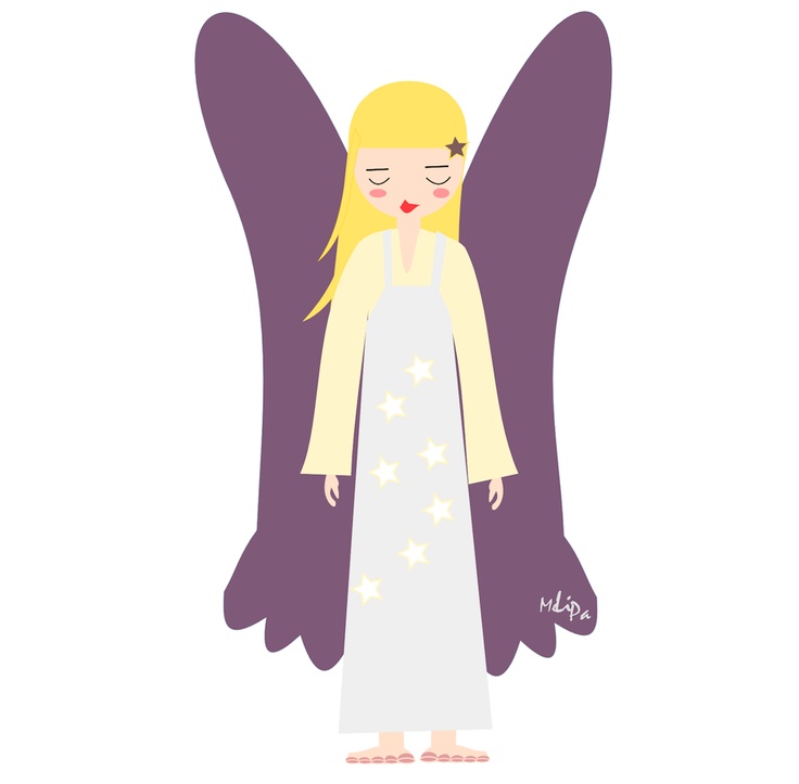 free printable angel clipart graphic | christmas | Pinterest