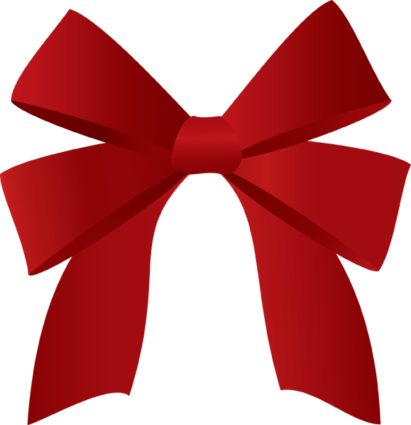 big red bow clipart - photo #15