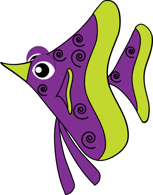 Purple Fish Clipart | i2Clipart - Royalty Free Public Domain Clipart