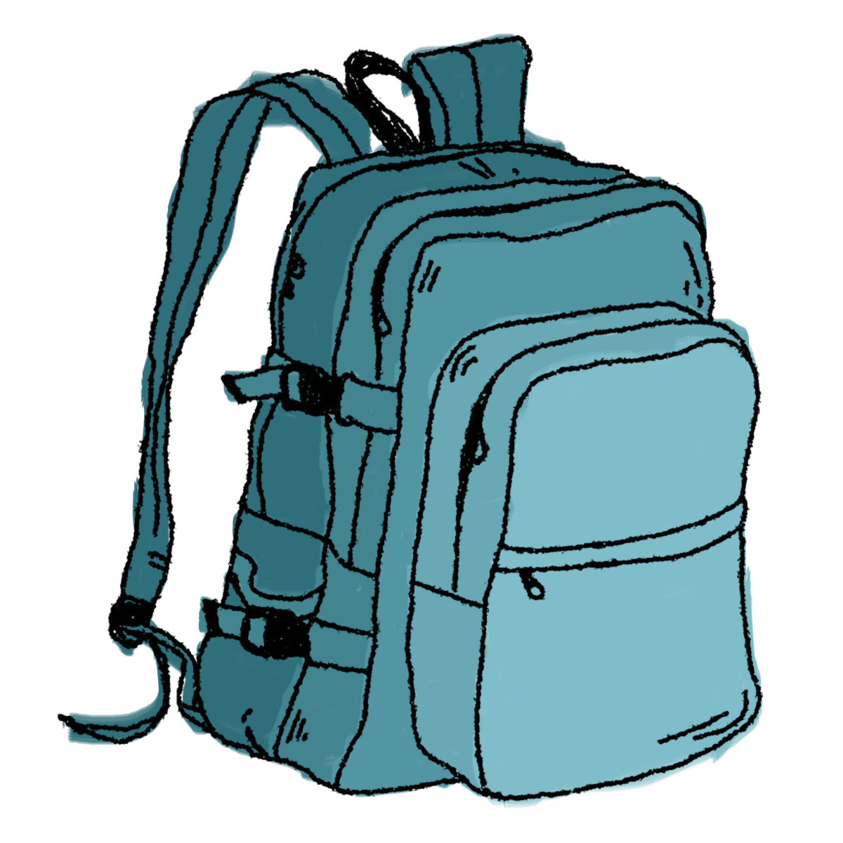 Pix For > Clipart Backpack