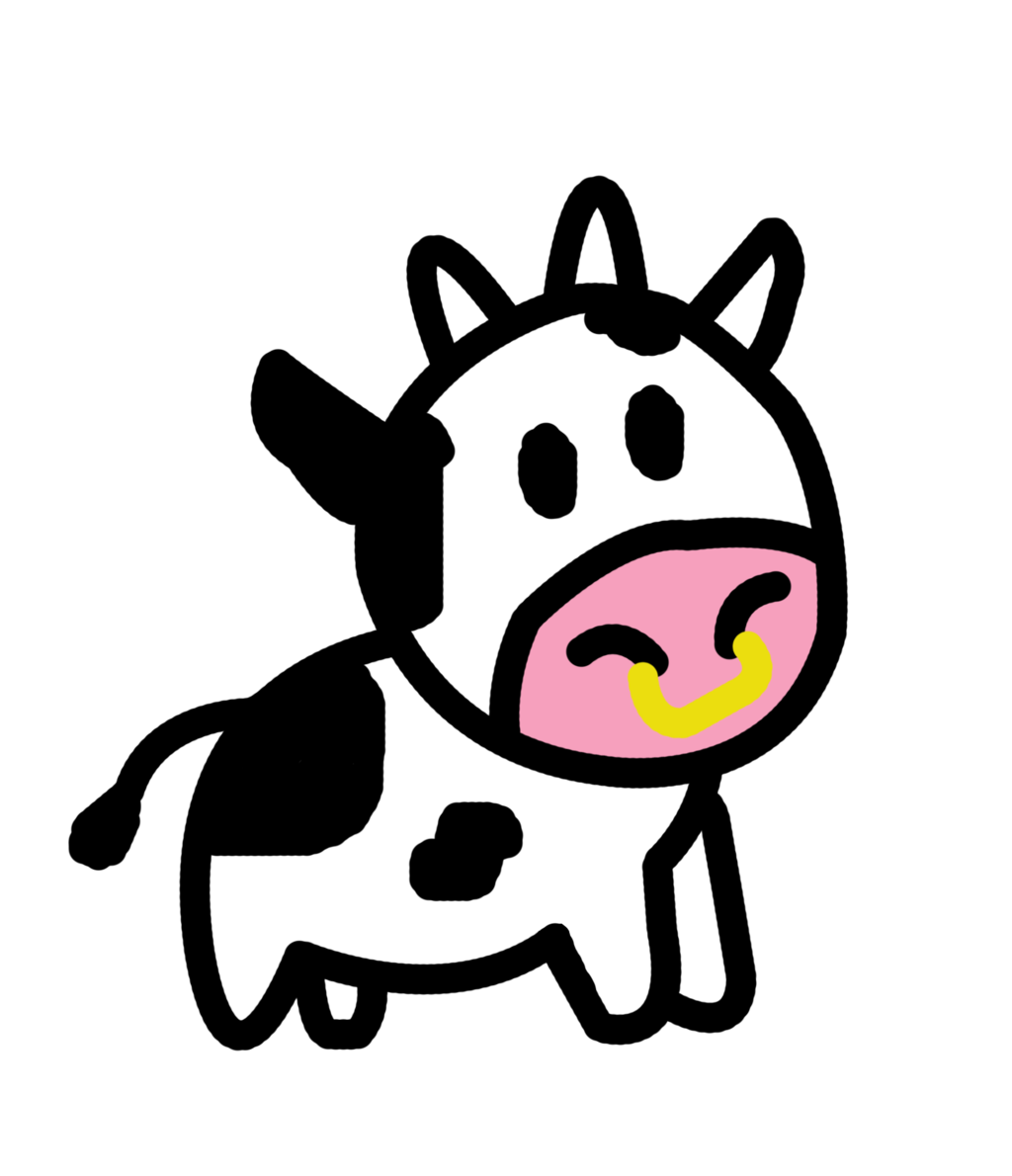 Images For > Cute Animated Cows