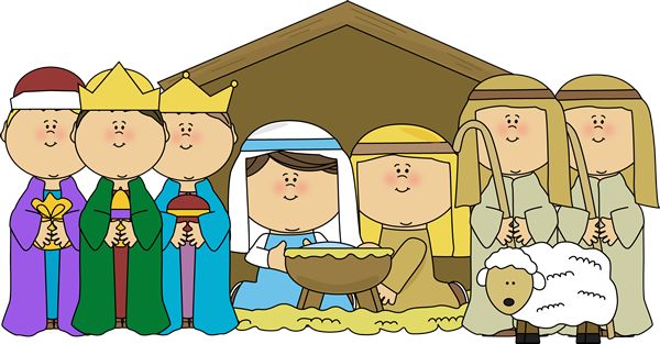 free cartoon nativity clipart - photo #18