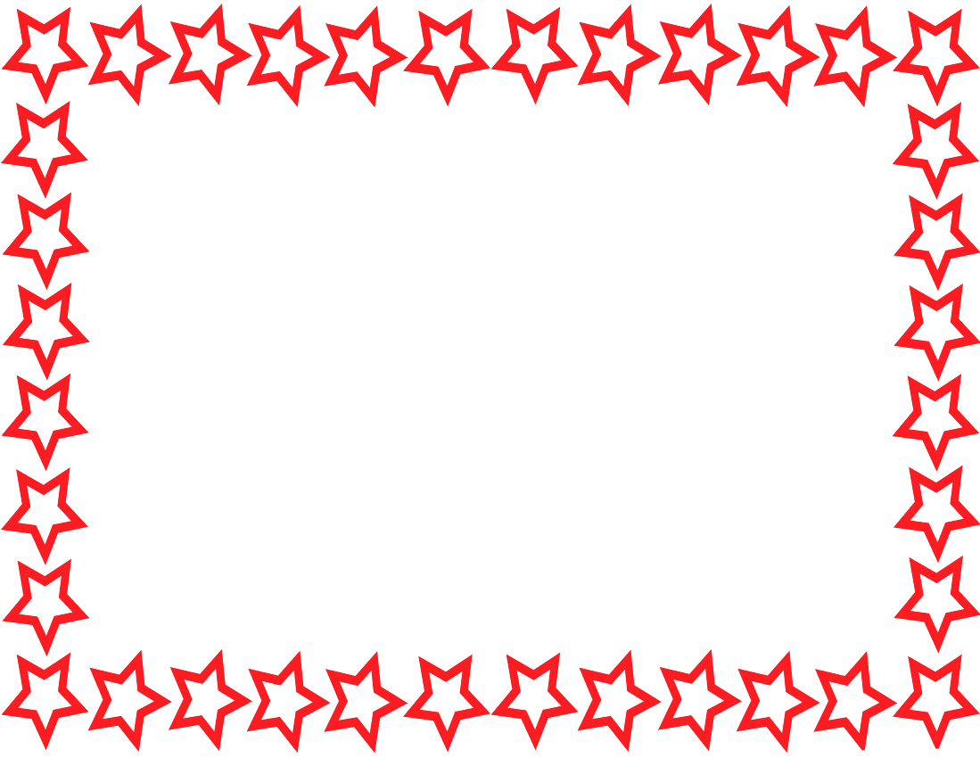 Red Star Border Clip Art | Clipart Panda - Free Clipart Images