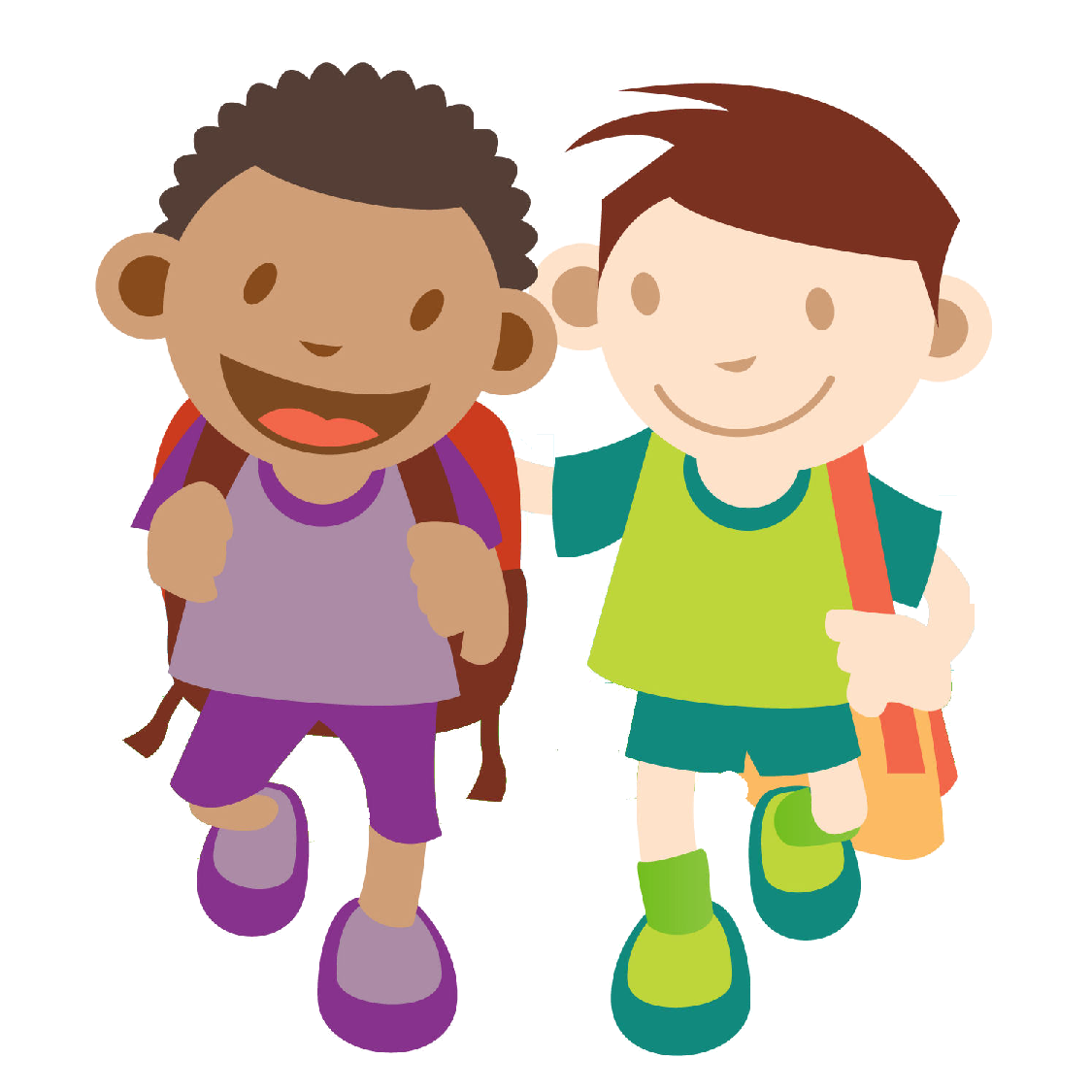 Children Walking Clip Art | Clipart Panda - Free Clipart Images