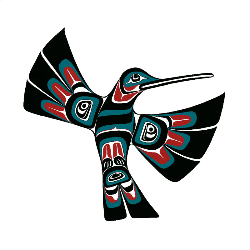 Northwest Native American Design Pacific Nothwest Coast Tattoo