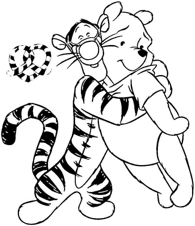 Printable Coloring Pages Cartoon Valentine For Boys & Girls #
