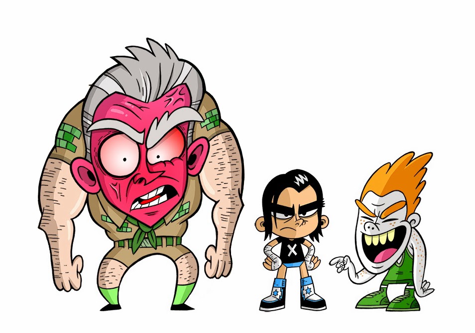 WWE Studios tags up with Film Roman for Camp WWE animated web ...