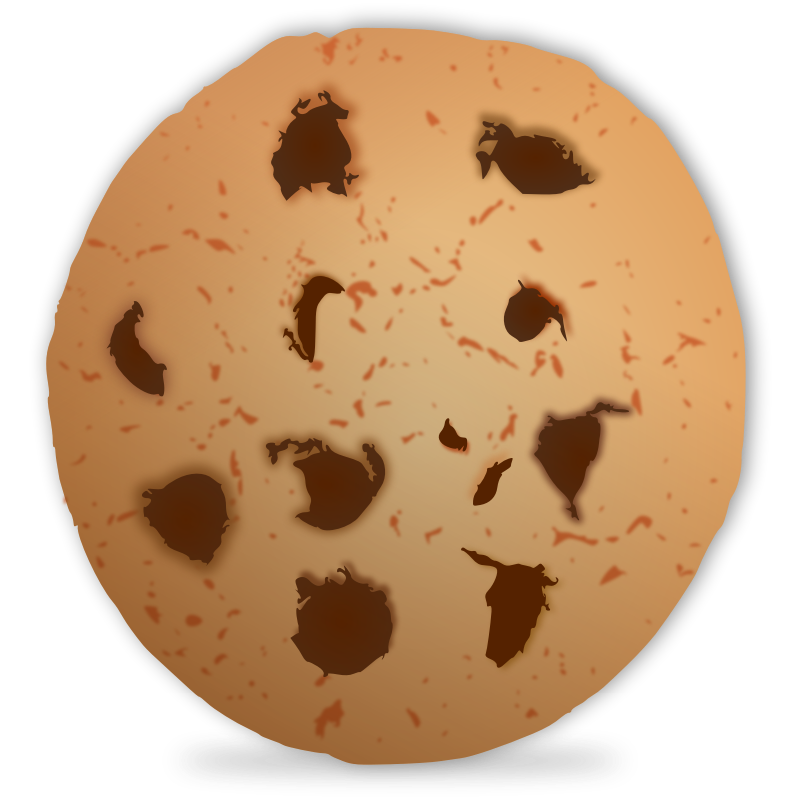 Clipart - Chocolate Cookie