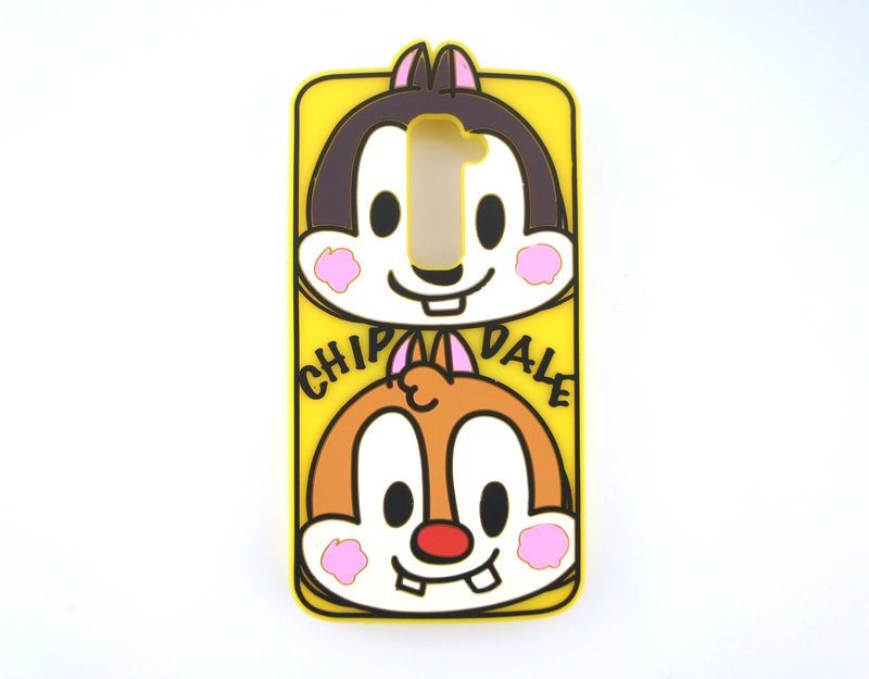 Soft Rubber Silicon Cases Back Cover Case For LG G2 cute cartoon ...
