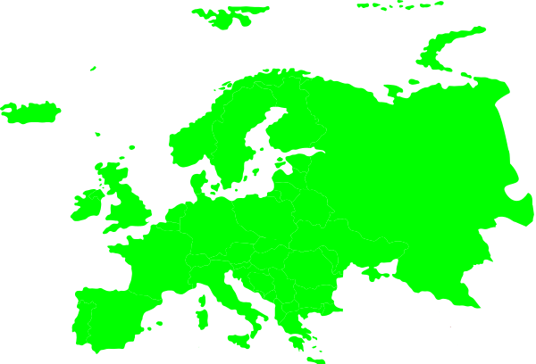 European Continent SVG Vector file, vector clip art svg file ...