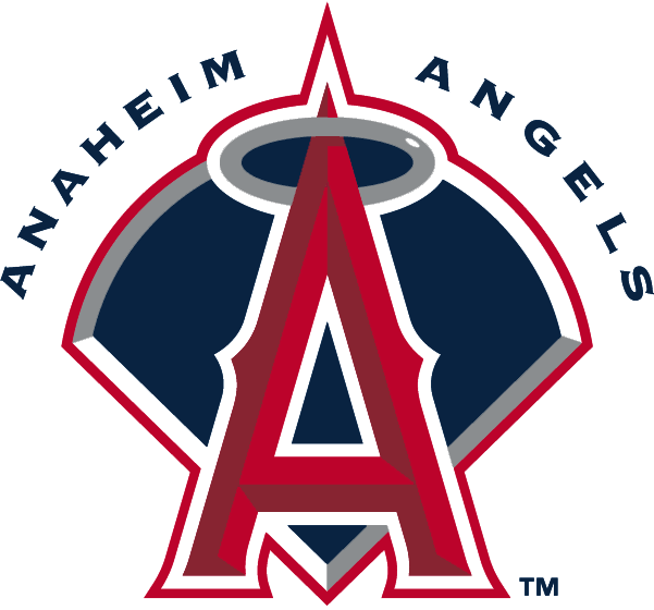 Anaheim Angels Primary Logo - American League (AL) - Chris ...