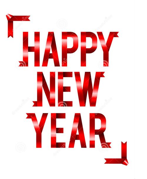 happy new year text clipart - photo #16