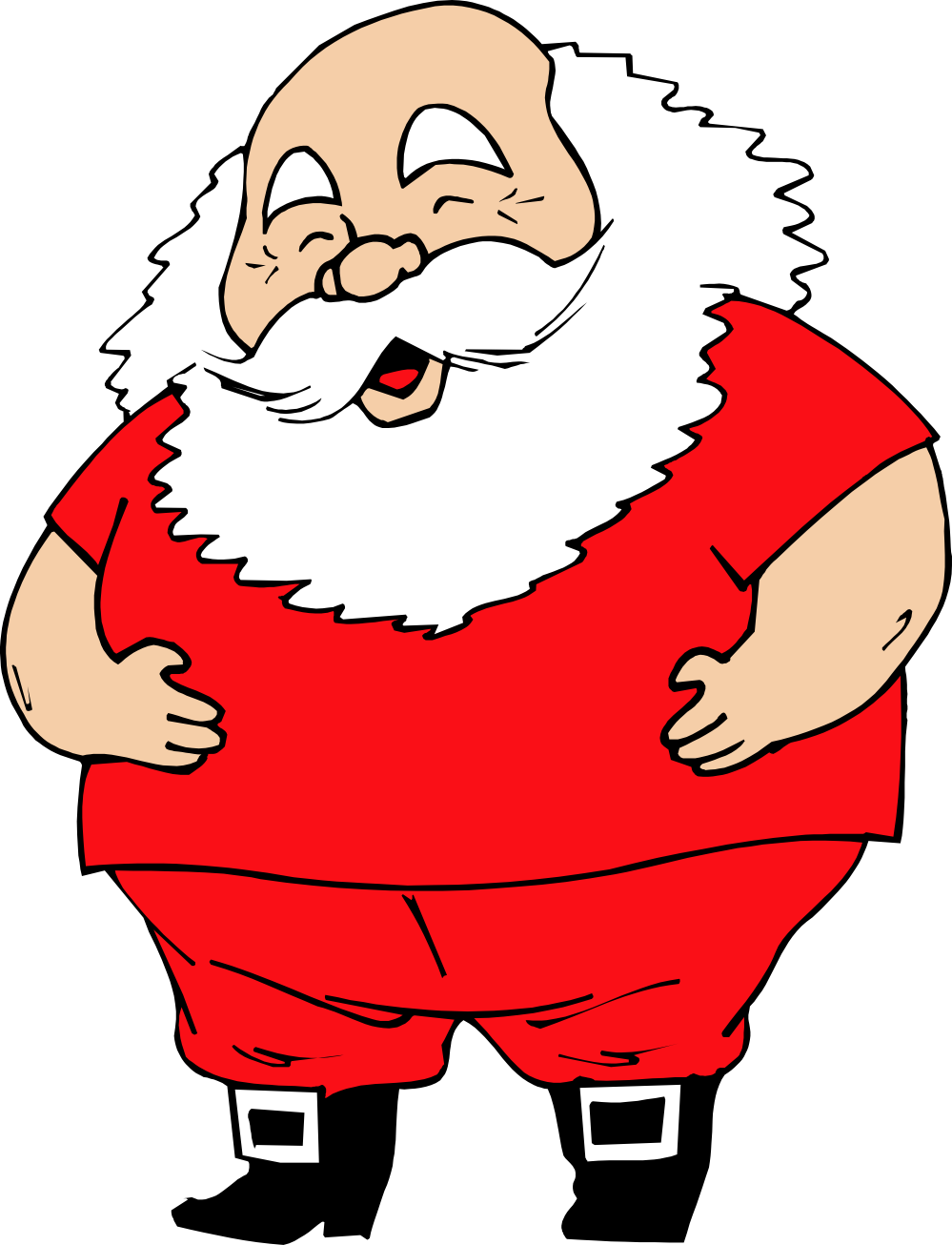 Cute Santa Claus Clipart Images & Pictures - Becuo