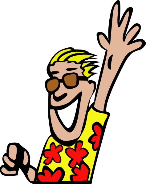 Smiley Face Waving Goodbye Clip Art - ClipArt Best