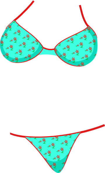 Bikini Clip Art Free Vector 4vector 8703