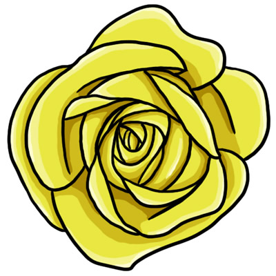 Free Yellow Rose Clipart - ClipArt Best