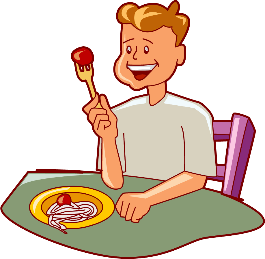 Images For > Eat Dinner Clip Art