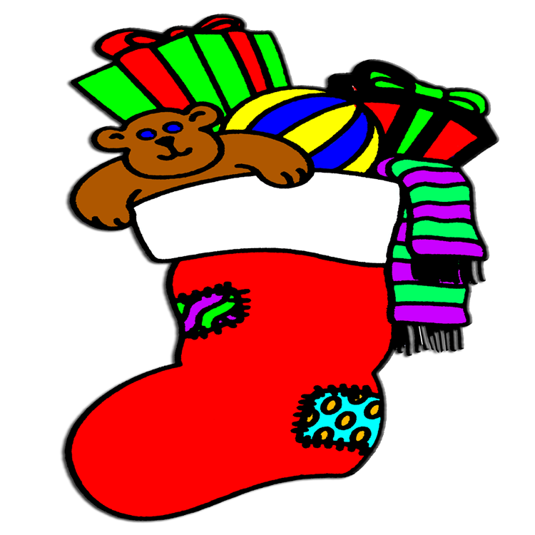 christmas stocking clipart - photo #49