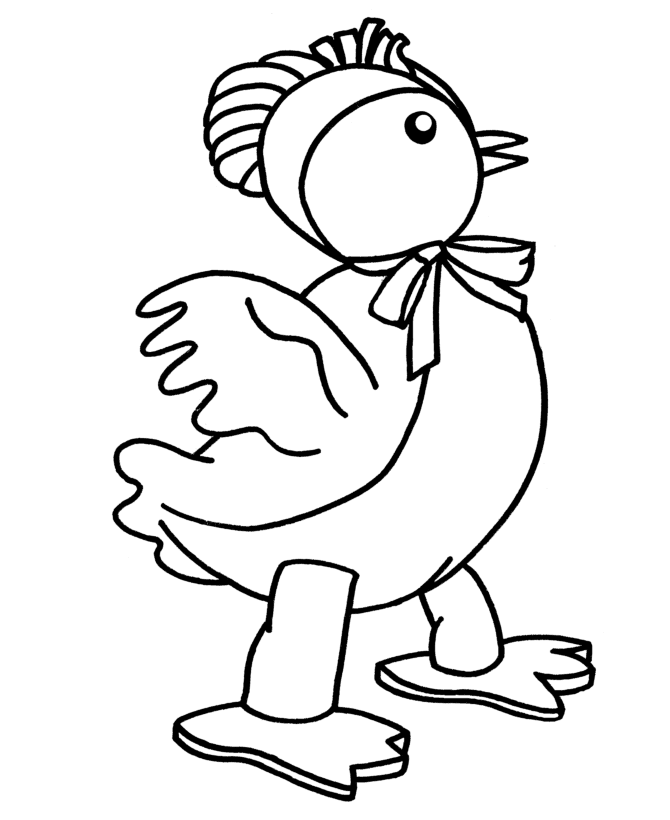 Toy Animal Coloring Pages | Toy Chicken Coloring Page and Kids ...