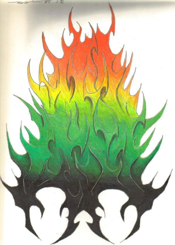 Tribal Flame Tattoo Tattoos Designs Amp Ideas