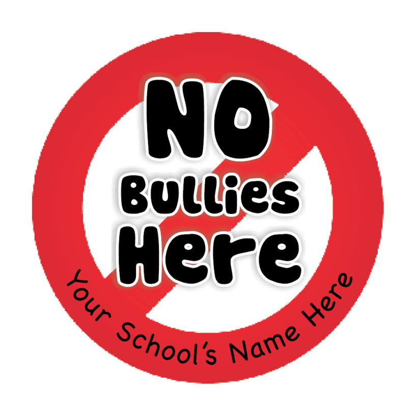 Against Bullying Stickers for Schools and teachers