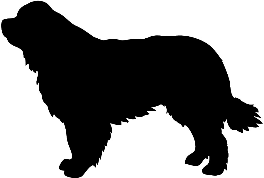 free clipart dog silhouette - photo #36