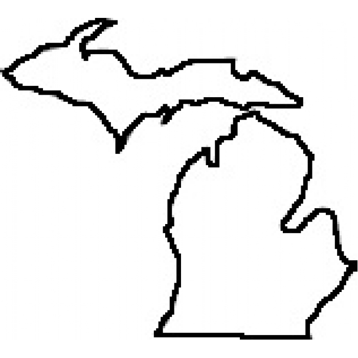 Teacher State of Michigan Outline Map Rubber Stamp - ClipArt Best ...