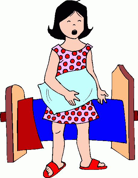 girl making bed clipart - photo #50