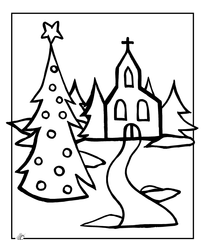 churchchurch Colouring Pages