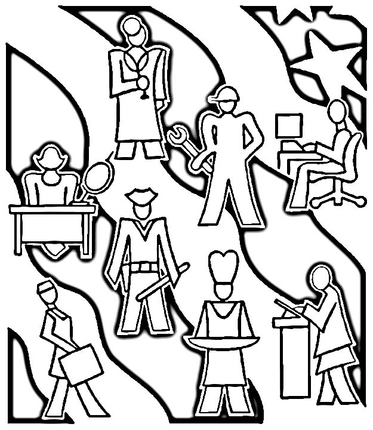 Printable Coloring Pages Careers - Bresaniel™ Consulting Ltd ...