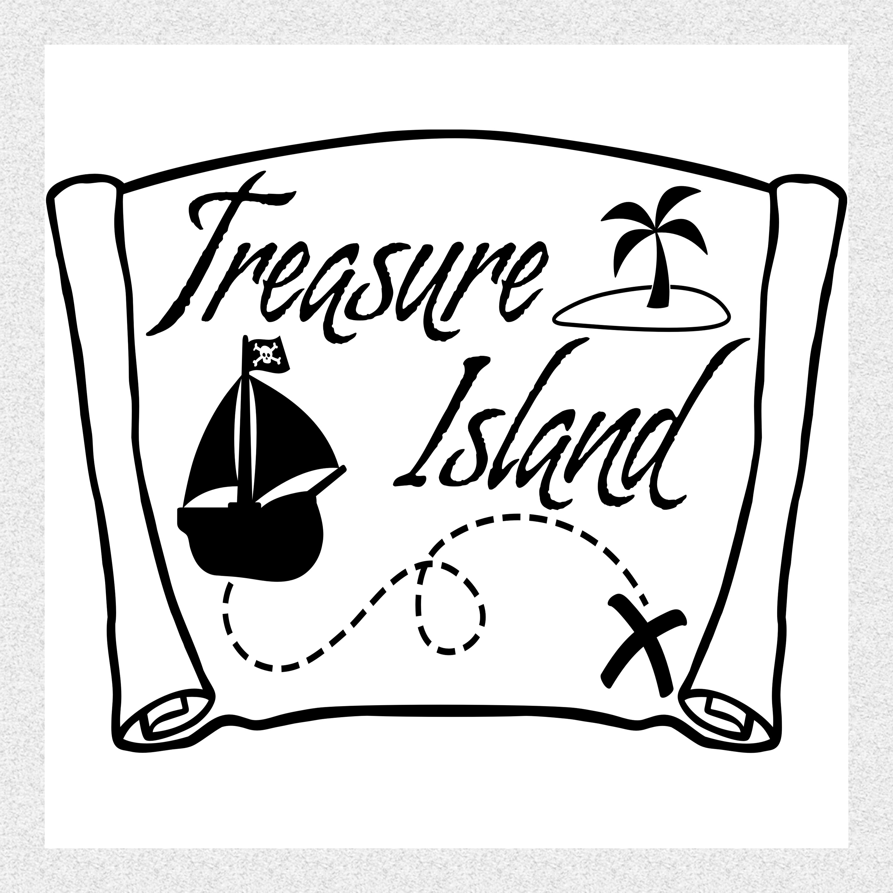 Wallpapers For > Treasure Map Background Black And White