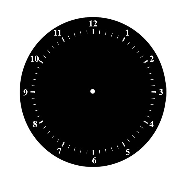 Printable clock face no hands Mike Folkerth - King of Simple ...