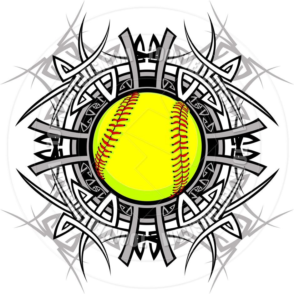 Softball Clipart Photo Template | Clipart Panda - Free Clipart Images