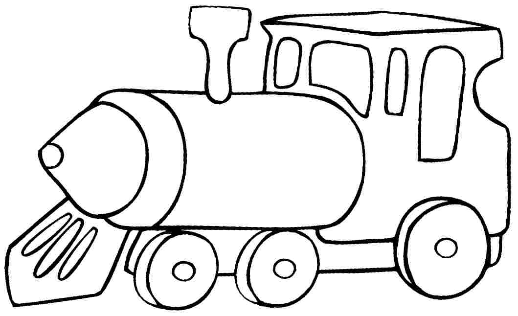 Colouring Pages Transportation Train Free Printable For Kids ...