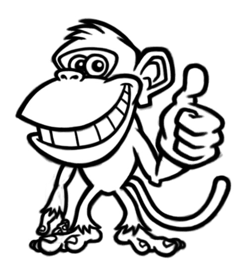 Picture Of Cartoon Monkeys - ClipArt Best