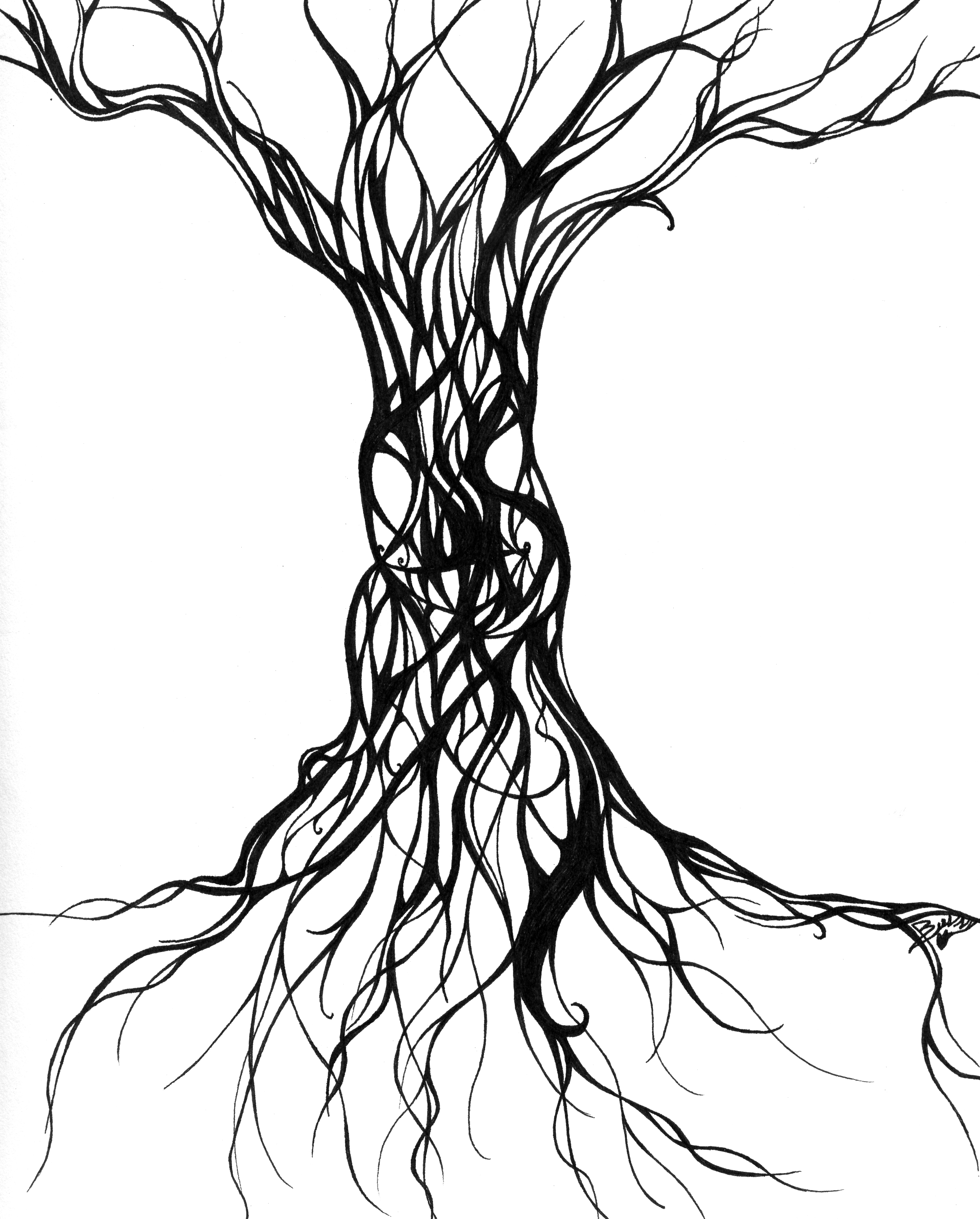 Evil Tree by terrible-beauty on deviantART