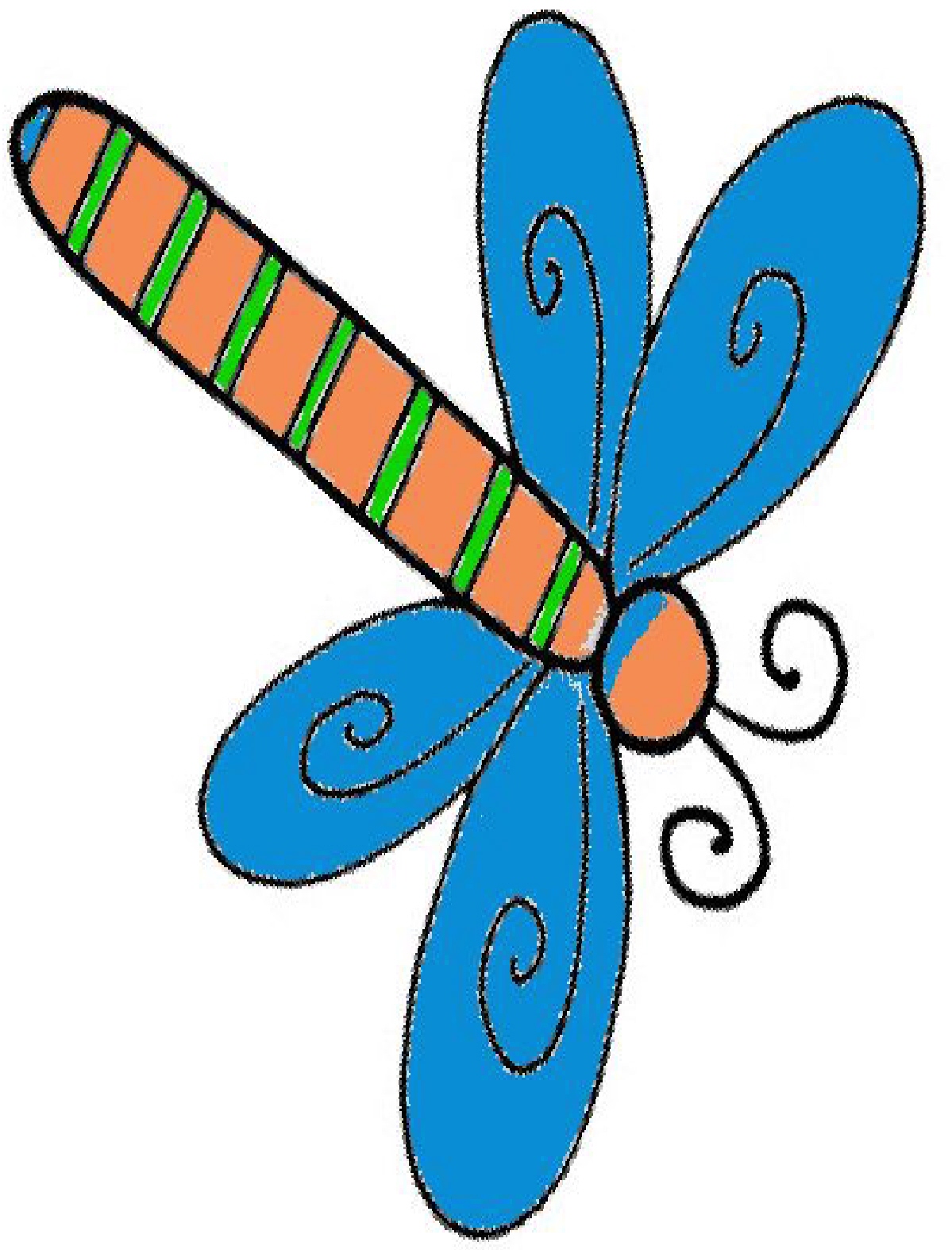 Images For > Dragonflies Clipart