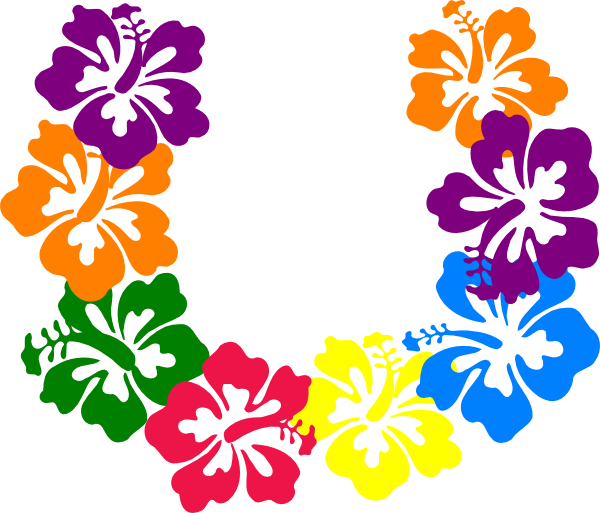 Hawaiian Flower Border Clip Art | Clipart Panda - Free Clipart Images