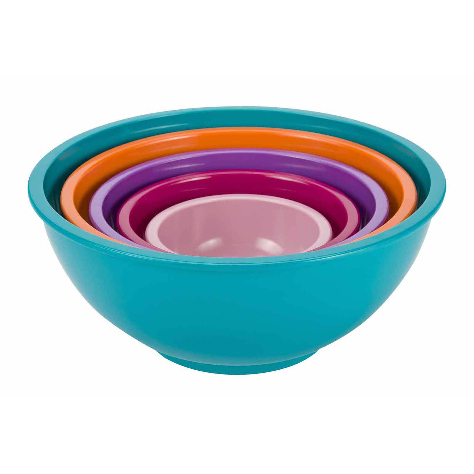 Zak Designs Colorways Mixing Bowl (5-piece set) - Azure
